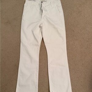 Joe's Jeans Straight Leg Jeans in White